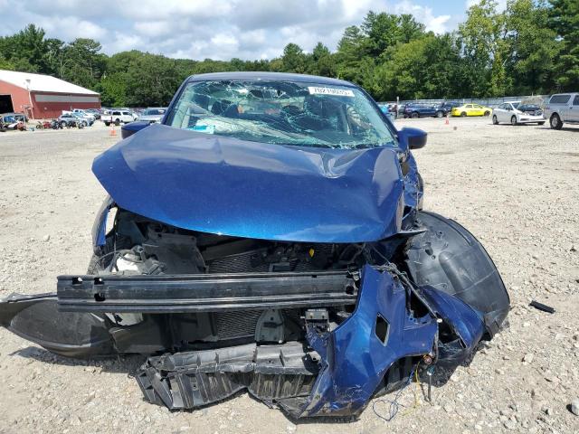 3N1AB7AP4KY285980 - 2019 NISSAN SENTRA S BLUE photo 5