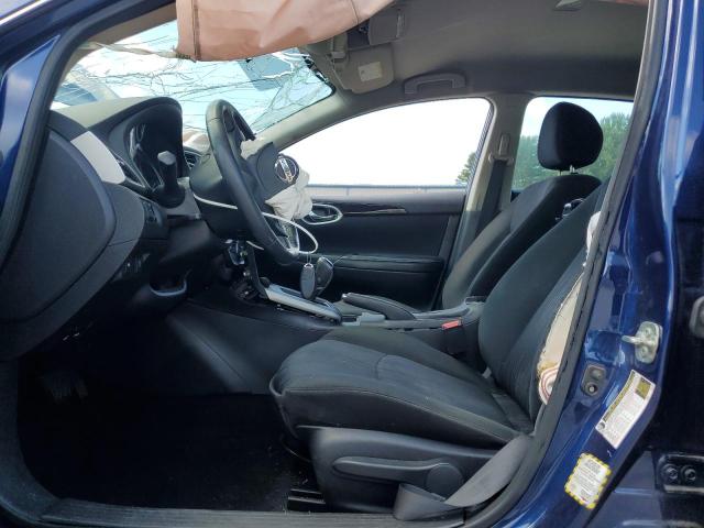 3N1AB7AP4KY285980 - 2019 NISSAN SENTRA S BLUE photo 7