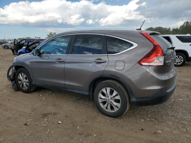 5J6RM4H75DL082472 - 2013 HONDA CR-V EXL 棕色 照片 2