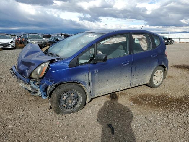 JHMGE8H24AS027081 - 2010 HONDA FIT BLUE photo 1