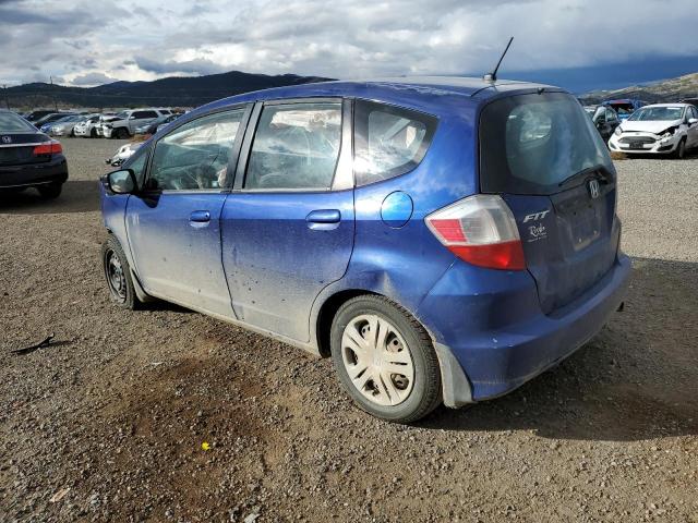 JHMGE8H24AS027081 - 2010 HONDA FIT BLUE photo 2