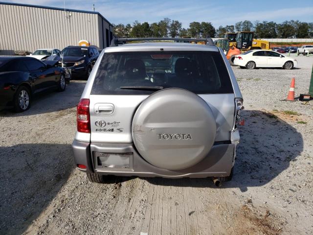 JTEGD20V750080412 - 2005 TOYOTA RAV4 SILVER photo 6