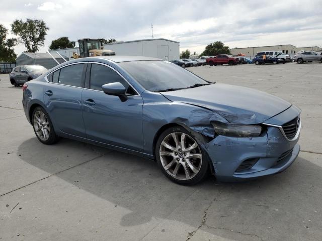 JM1GJ1T63E1148274 - 2014 MAZDA 6 TOURING BLUE photo 4