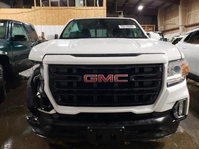 1GTG6CEN9M1267849 - 2021 GMC CANYON ELEVATION WHITE photo 5