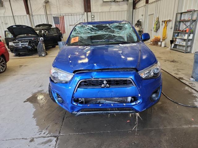 4A4AP3AU5FE002544 - 2015 MITSUBISHI OUTLANDER ES BLUE photo 5