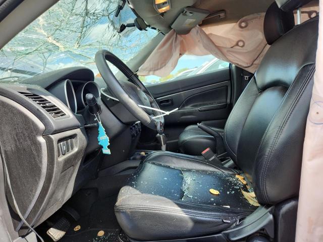 4A4AP3AU5FE002544 - 2015 MITSUBISHI OUTLANDER ES BLUE photo 7