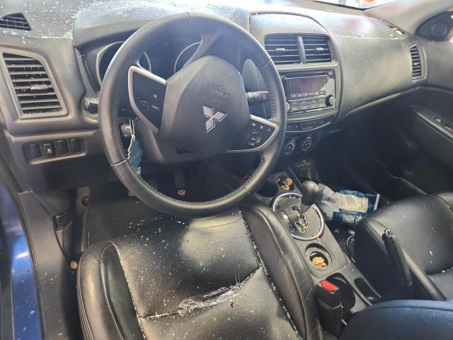 4A4AP3AU5FE002544 - 2015 MITSUBISHI OUTLANDER ES BLUE photo 8