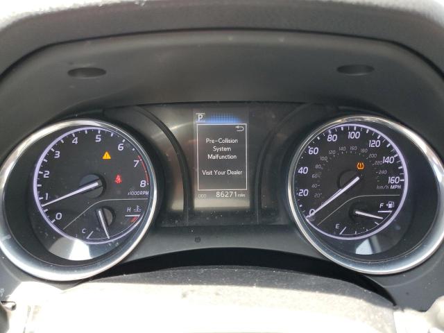 4T1B11HK2KU224623 - 2019 TOYOTA CAMRY L ნაცრისფერი ფოტო 9