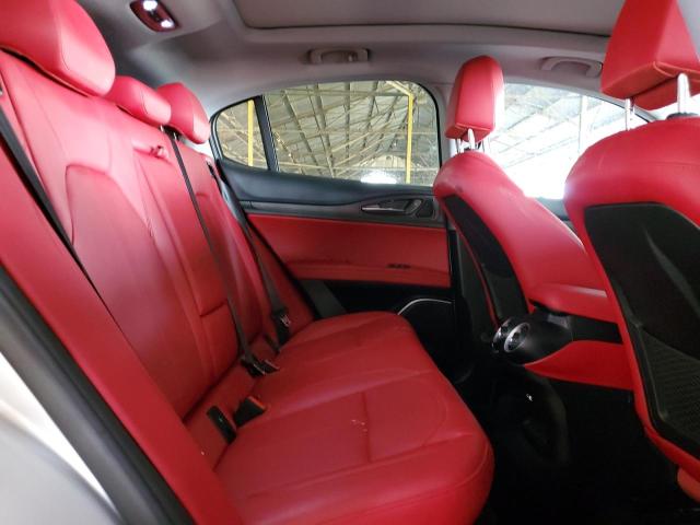 ZASPAKBN9M7D15495 - 2021 ALFA ROMEO STELVIO TI SILVER photo 10