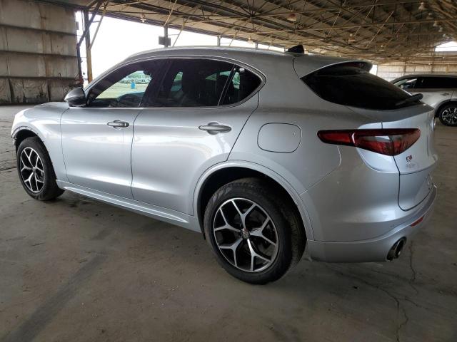 ZASPAKBN9M7D15495 - 2021 ALFA ROMEO STELVIO TI SILVER photo 2
