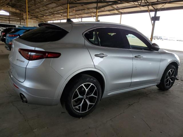 ZASPAKBN9M7D15495 - 2021 ALFA ROMEO STELVIO TI SILVER photo 3