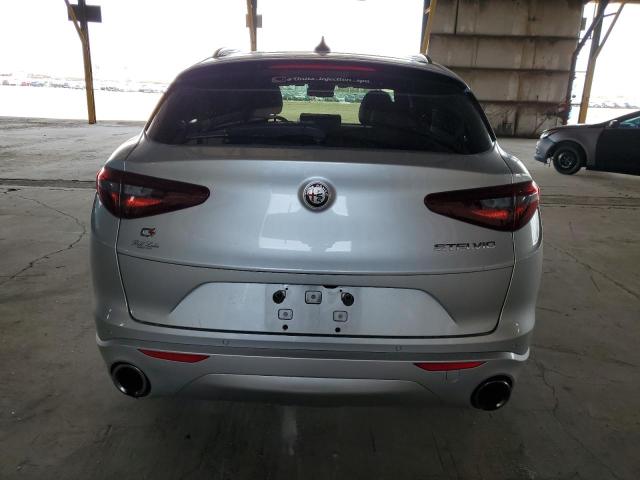 ZASPAKBN9M7D15495 - 2021 ALFA ROMEO STELVIO TI SILVER photo 6
