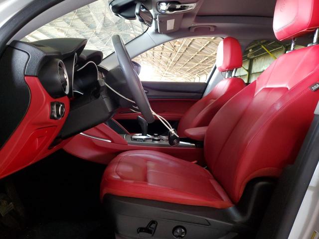 ZASPAKBN9M7D15495 - 2021 ALFA ROMEO STELVIO TI SILVER photo 7