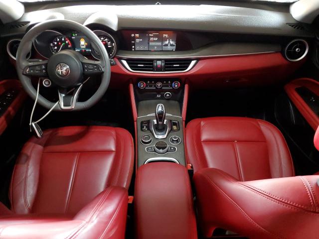 ZASPAKBN9M7D15495 - 2021 ALFA ROMEO STELVIO TI SILVER photo 8