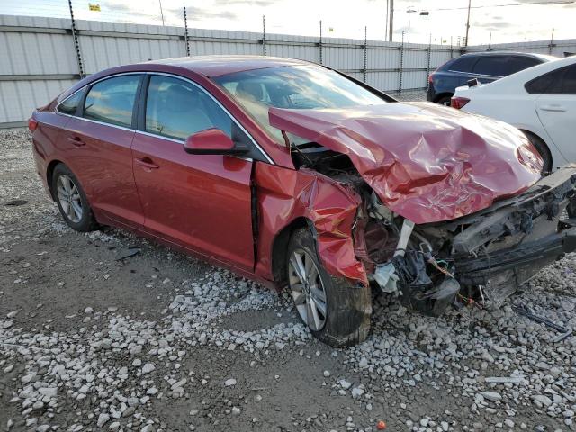 5NPE24AFXGH277388 - 2016 HYUNDAI SONATA SE RED photo 4