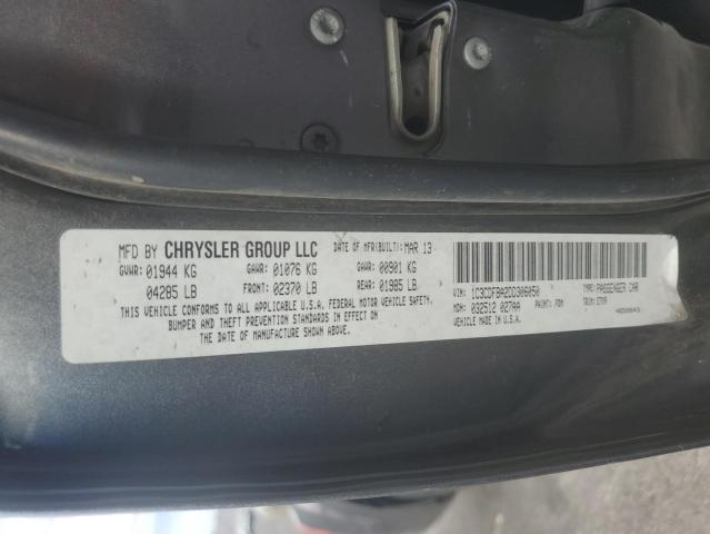 1C3CDFBA2DD306050 - 2013 DODGE DART SXT GRAY photo 12