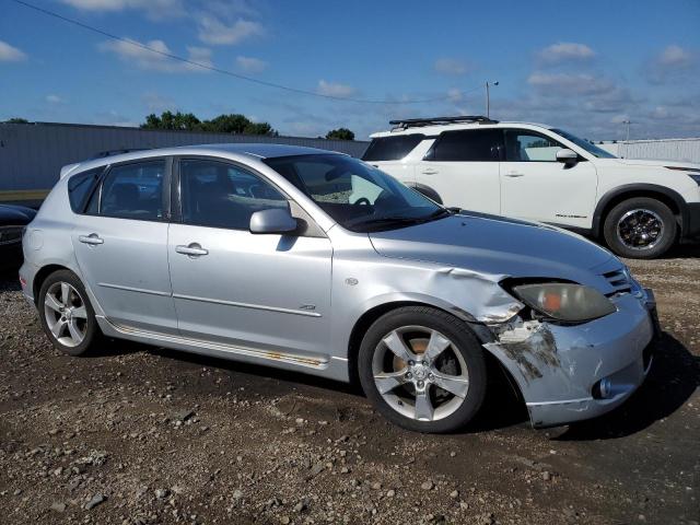 JM1BK343361413638 - 2006 MAZDA 3 HATCHBACK SILVER photo 4