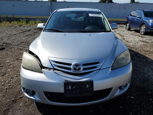 JM1BK343361413638 - 2006 MAZDA 3 HATCHBACK SILVER photo 5