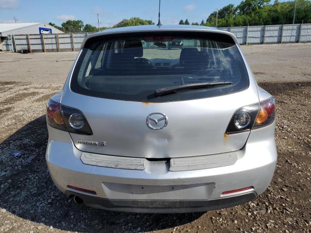 JM1BK343361413638 - 2006 MAZDA 3 HATCHBACK SILVER photo 6