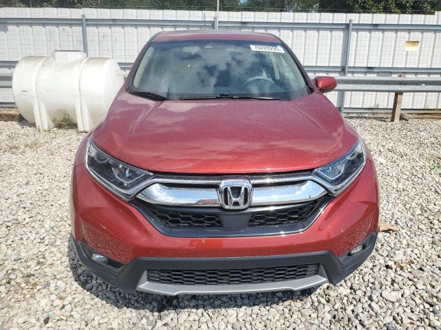 2HKRW1H88KH502279 - 2019 HONDA CR-V EXL RED photo 5