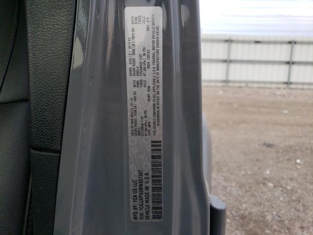 1C4JJXP63MW857307 - 2021 JEEP WRANGLER U SAHARA 4XE GRAY photo 12