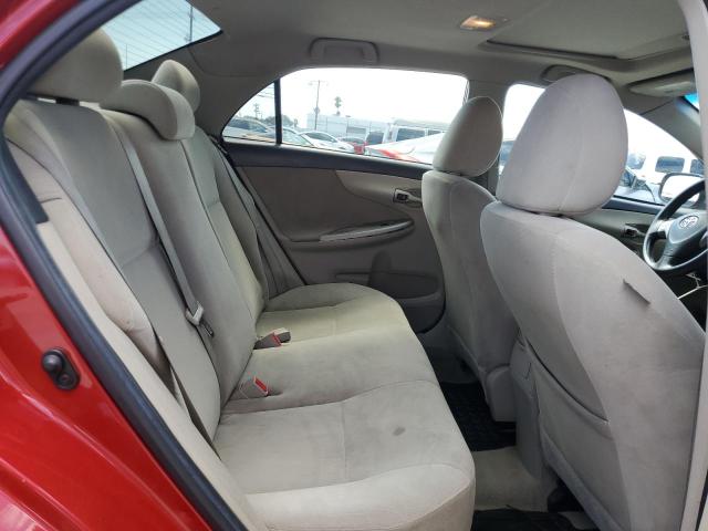 5YFBU4EE4DP182466 - 2013 TOYOTA COROLLA BASE Червоний фото 10