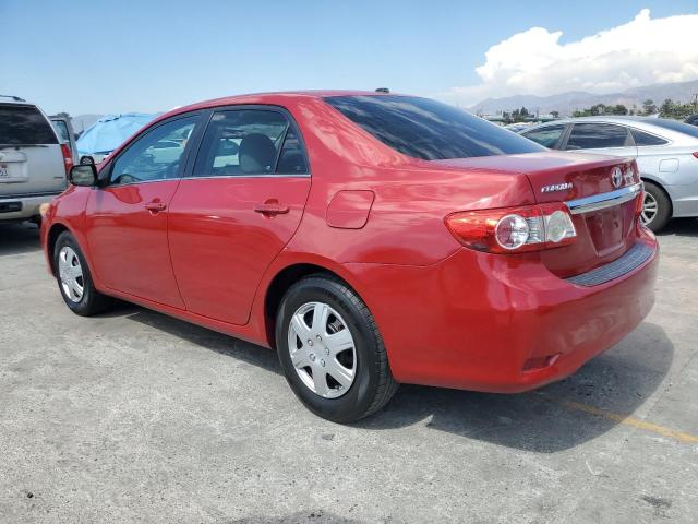 5YFBU4EE4DP182466 - 2013 TOYOTA COROLLA BASE Червоний фото 2
