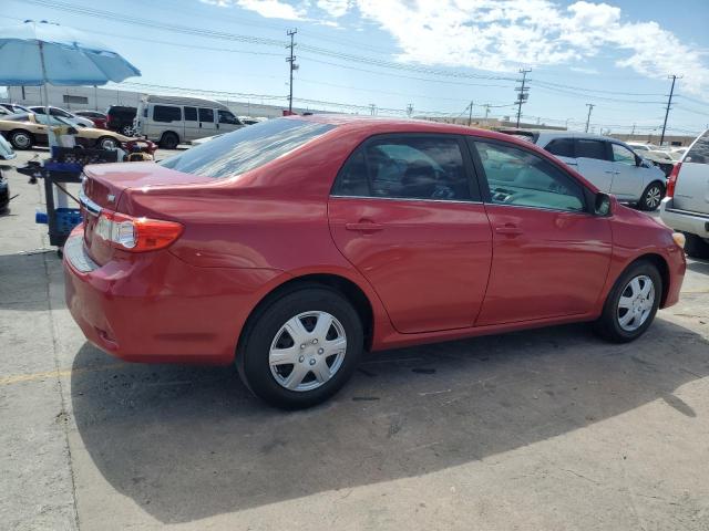 5YFBU4EE4DP182466 - 2013 TOYOTA COROLLA BASE Червоний фото 3