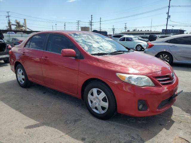 5YFBU4EE4DP182466 - 2013 TOYOTA COROLLA BASE Червоний фото 4