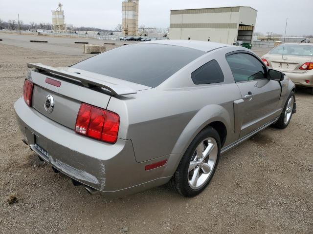 1ZVHT82H295111545 - 2009 FORD MUSTANG GT GRAY photo 3