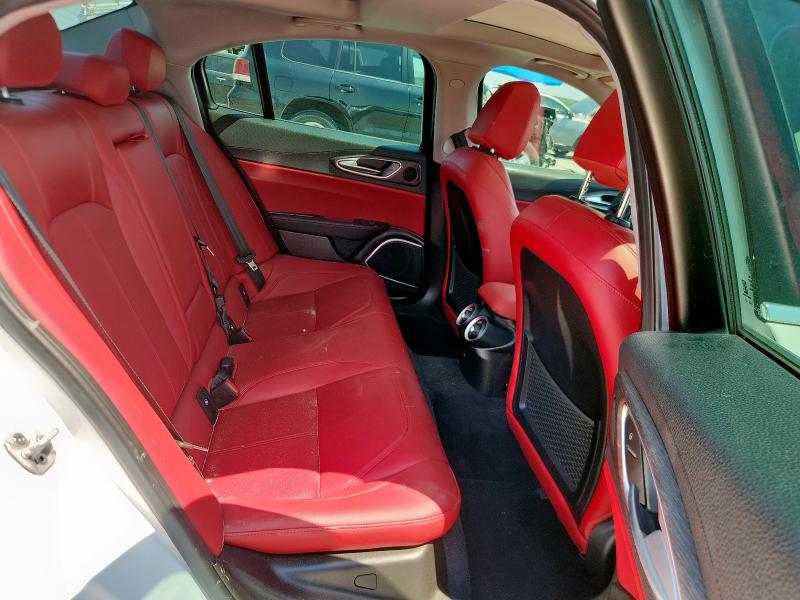 ZARFAMBN1M7648571 - 2021 ALFA ROMEO GIULIA TI Белый фото 10