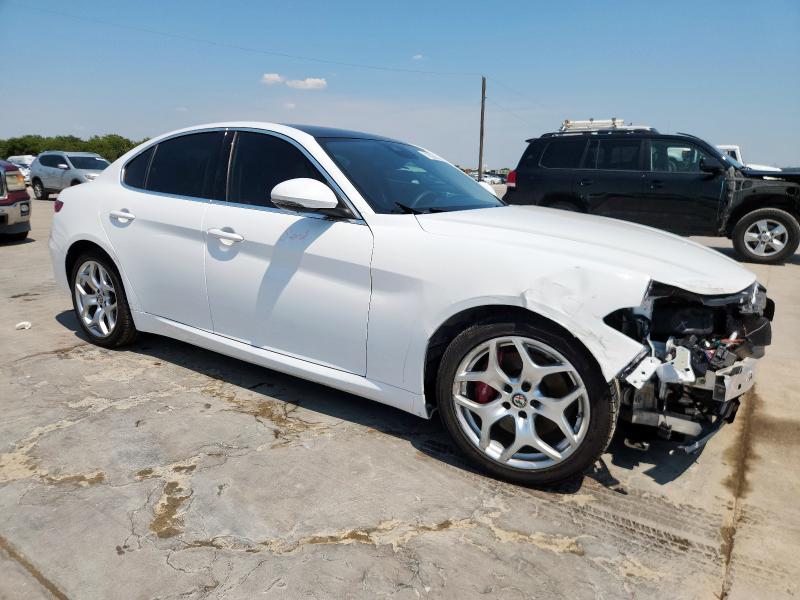 ZARFAMBN1M7648571 - 2021 ALFA ROMEO GIULIA TI Белый фото 4