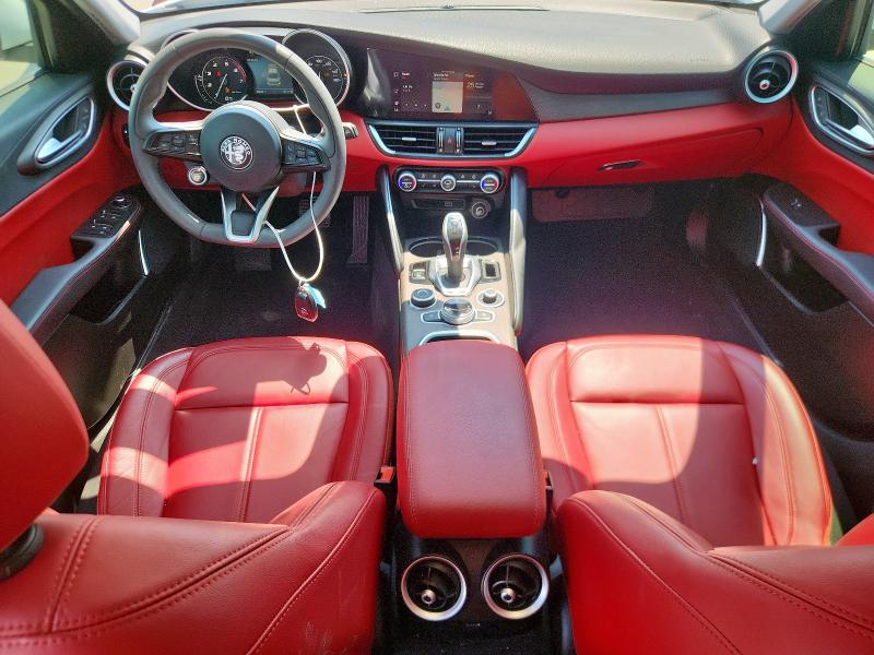 ZARFAMBN1M7648571 - 2021 ALFA ROMEO GIULIA TI Белый фото 8