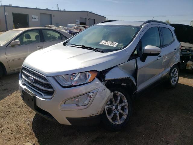 MAJ3S2GEXKC290646 - 2019 FORD ECOSPORT SE SILVER photo 1