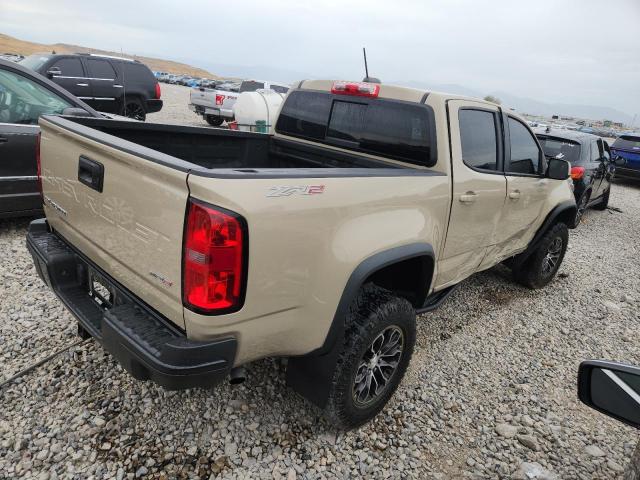 1GCGTEENXM1245461 - 2021 CHEVROLET COLORADO ZR2 TAN photo 3