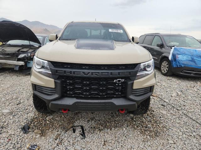 1GCGTEENXM1245461 - 2021 CHEVROLET COLORADO ZR2 TAN photo 5