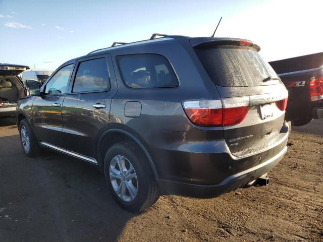 1C4RDJDG7DC691279 - 2013 DODGE DURANGO CREW GRAY photo 2