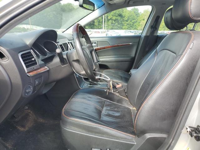 3LNHL2JCXCR809326 - 2012 LINCOLN MKZ SILVER photo 7