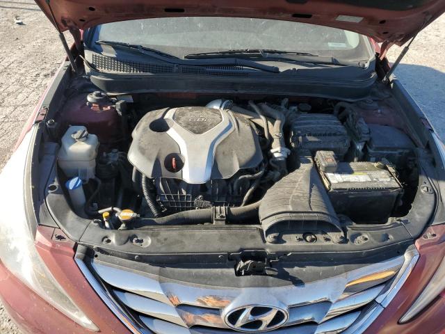 5NPEC4AB1CH437050 - 2012 HYUNDAI SONATA SE ბურგუნდია ფოტო 11
