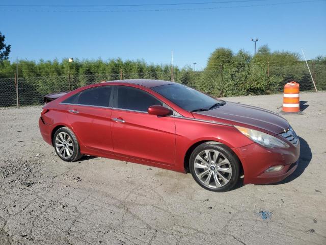 5NPEC4AB1CH437050 - 2012 HYUNDAI SONATA SE ბურგუნდია ფოტო 4