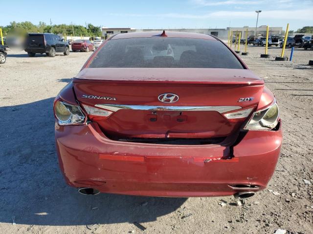 5NPEC4AB1CH437050 - 2012 HYUNDAI SONATA SE ბურგუნდია ფოტო 6