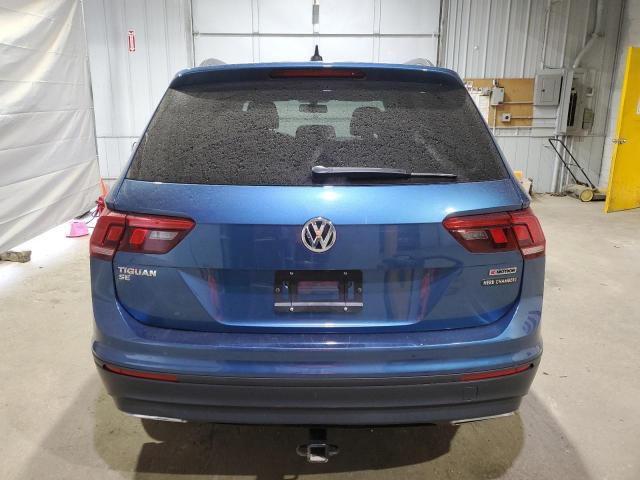 3VV2B7AX4KM069881 - 2019 VOLKSWAGEN TIGUAN SE 蓝色 照片 6