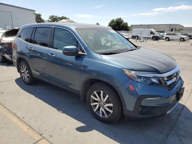 5FNYF5H3XKB046615 - 2019 HONDA PILOT EX ლურჯი ფოტო 4