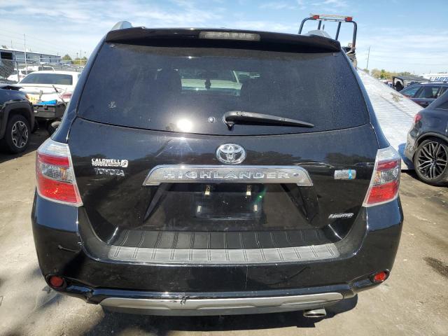 JTEEW44A592030607 - 2009 TOYOTA HIGHLANDER HYBRID LIMITED BLACK photo 6