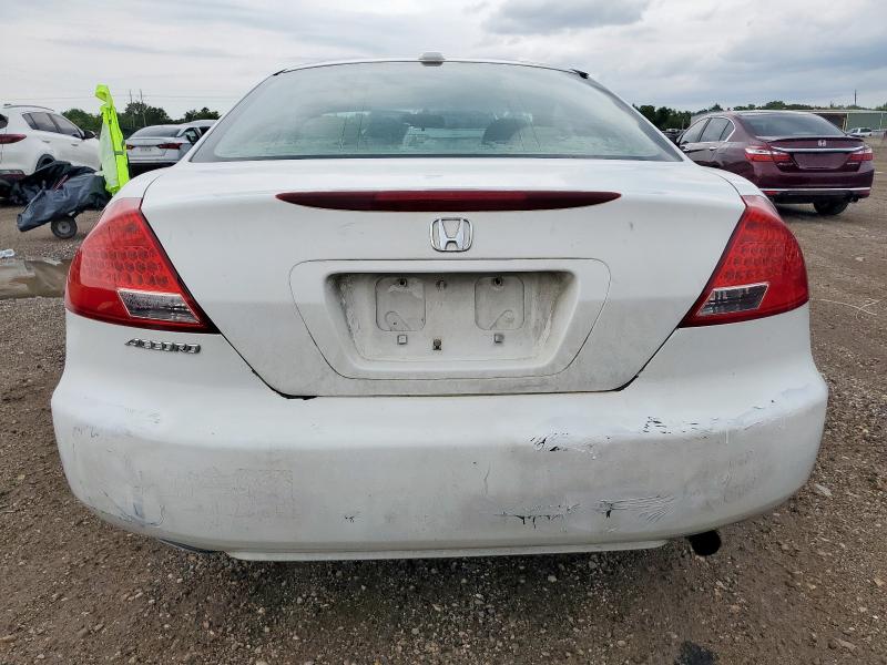 1HGCM72686A009111 - 2006 HONDA ACCORD EX WHITE photo 6