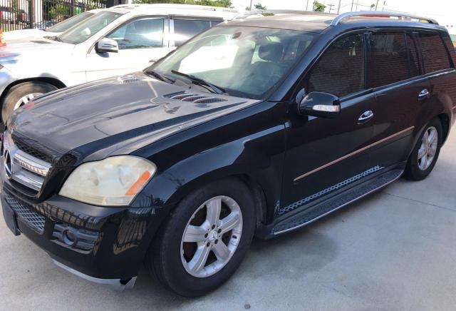 4JGBF71E57A102811 - 2007 MERCEDES-BENZ GL 450 4MATIC BLACK photo 2