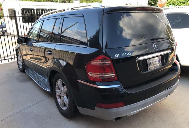 4JGBF71E57A102811 - 2007 MERCEDES-BENZ GL 450 4MATIC BLACK photo 3