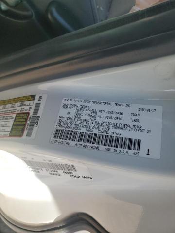 5TFRX5GN3HX083878 - 2017 TOYOTA TACOMA ACCESS CAB Ақ фото 12
