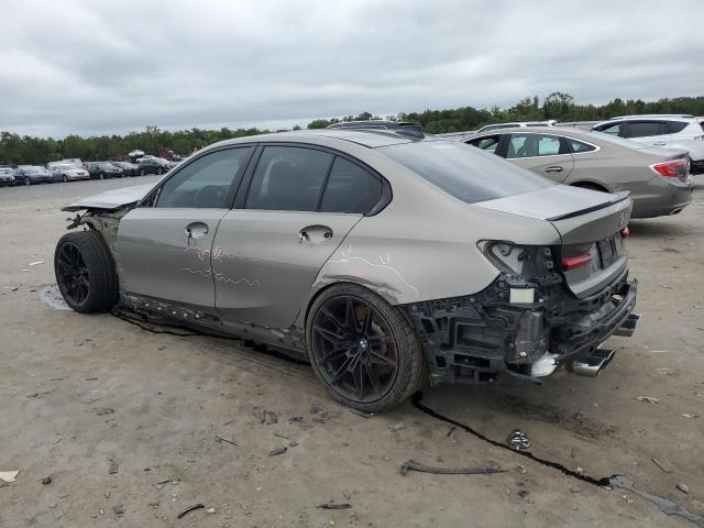 WBS33AY02MFL38042 - 2021 BMW M3 COMPETITION ვერცხლისფერი ფოტო 2
