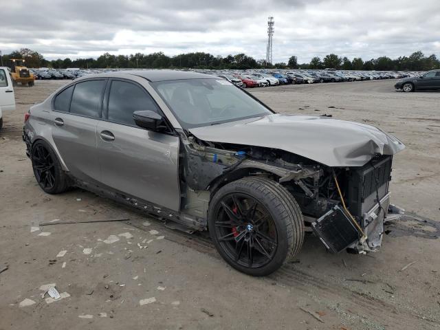 WBS33AY02MFL38042 - 2021 BMW M3 COMPETITION ვერცხლისფერი ფოტო 4